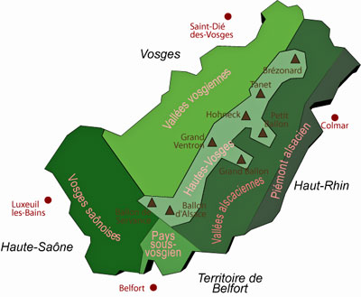 plan massif du Ballon